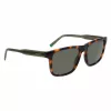 Lacoste L6025S-214 Vyriški stačiakampiai akiniai nuo saulės - Havana/Pilka - 56/17/145 mm