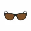 Lacoste L6042S-275 vyriški stačiakampiai acetatiniai akiniai nuo saulės Havana Brown 55/17/145 mm