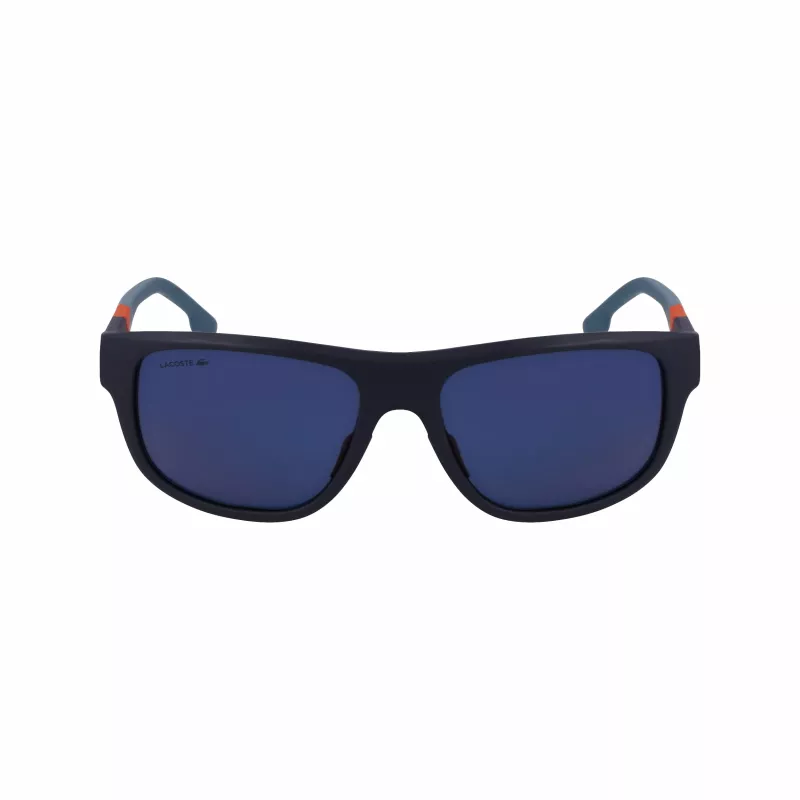 Lacoste L6042S-424 Vyriški stačiakampiai akiniai nuo saulės mėlyni 55/17/145 mm