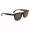 Lacoste L6045S-230 Vyriški stačiakampiai akiniai nuo saulės Havana Brown 54mm
