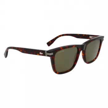 Lacoste L6045S-230 Vyriški stačiakampiai akiniai nuo saulės Havana Brown 54mm