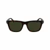 Lacoste L6045S-230 Vyriški stačiakampiai akiniai nuo saulės Havana Brown 54mm