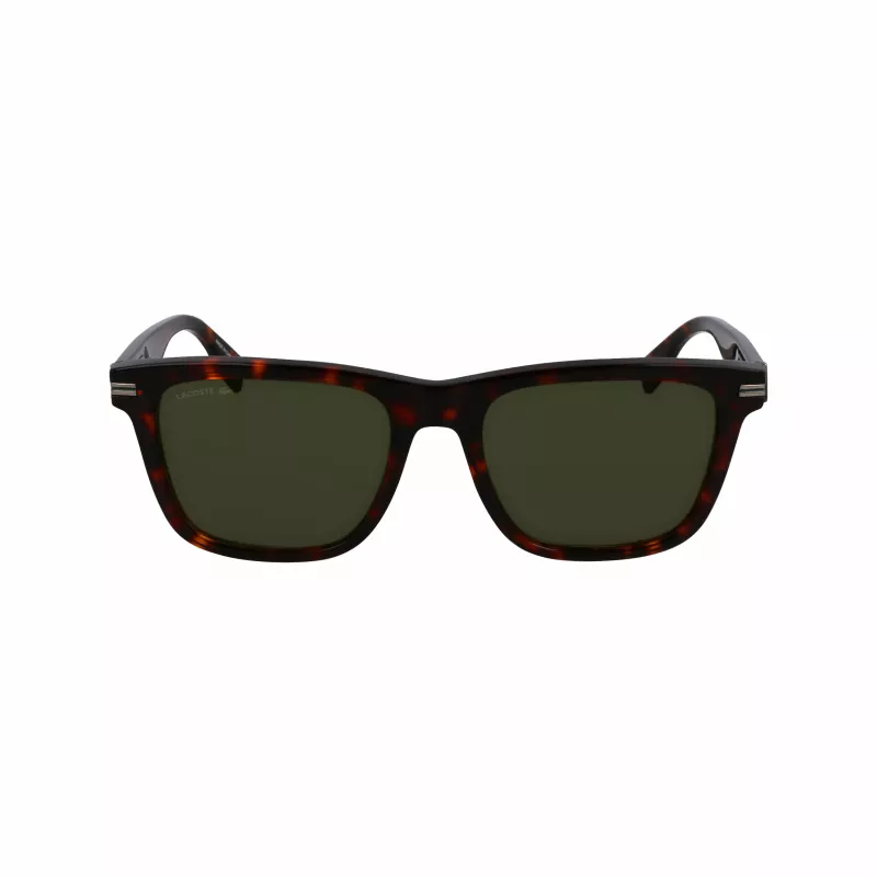 Lacoste L6045S-230 Vyriški stačiakampiai akiniai nuo saulės Havana Brown 54mm