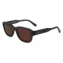 Lacoste L6048S-035 Akiniai vyrams, stačiakampis acetatinis rėmelis, tamsiai pilki lęšiai, pilka, 51 mm