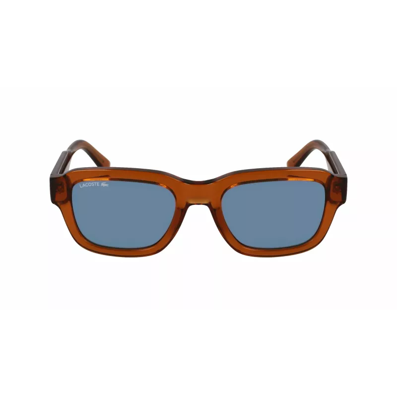 Lacoste L6048S-210 Unisex Square Sunglasses Havana Brown 51mm