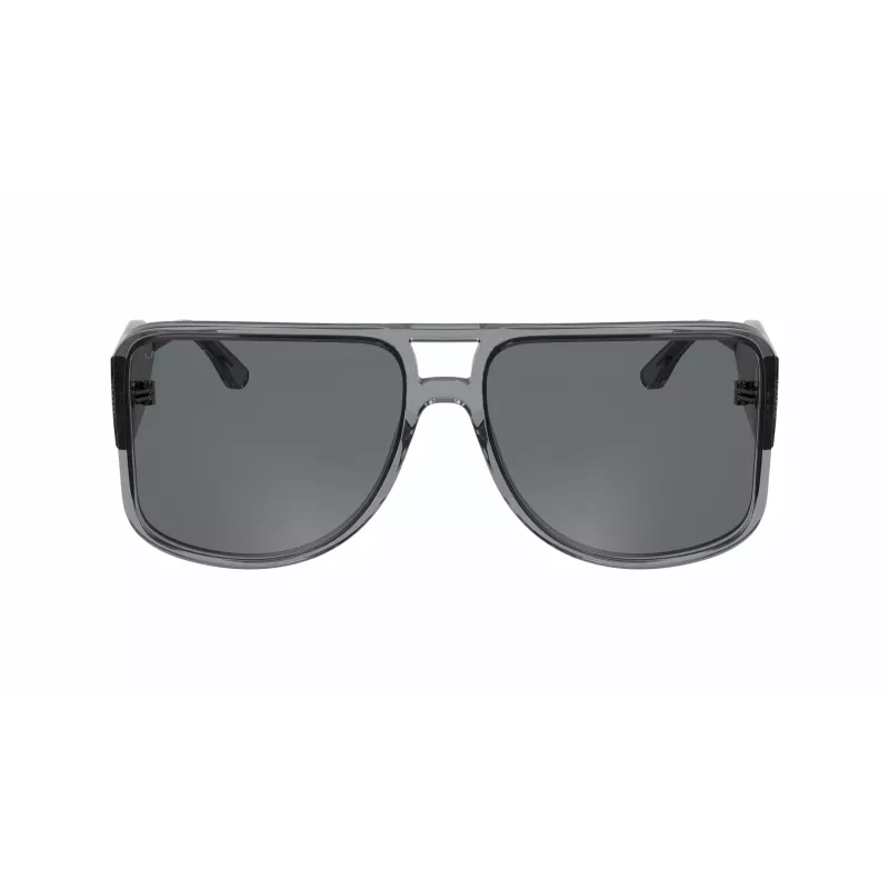 LACOSTE L6056S5916035 Unisex stačiakampiai akiniai nuo saulės Havana žalia 59mm