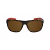LACOSTE L664S-5517214 Unisex akiniai - juodas rėmelis, pilki lęšiai, 55/17/140 mm