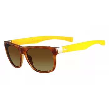 Lacoste L664S Unisex akiniai nuo saulės - juodas rėmelis, pilki lęšiai 55mm