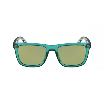 Lacoste L750S-5419315 Vyriški akiniai nuo saulės – kvadratinis acetatinis rėmelis, UV400 apsauga, 54/19/140 mm