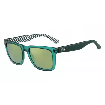 Lacoste L750S-5419315 Vyriški akiniai nuo saulės – kvadratinis acetatinis rėmelis, UV400 apsauga, 54/19/140 mm