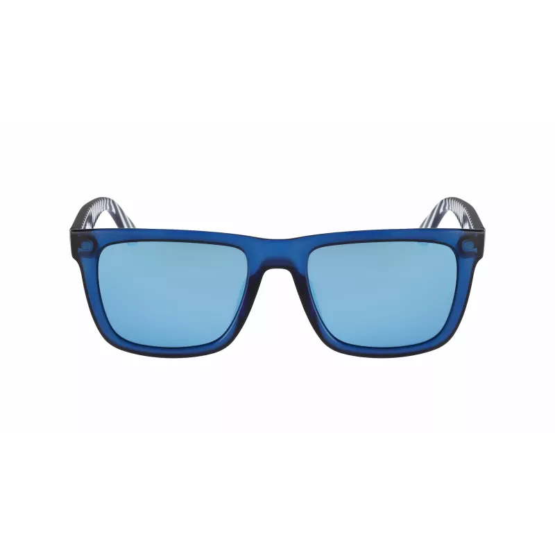 Lacoste L750S-5419424 Vyriški akiniai nuo saulės - tamsaus Havajų acetato rėmelis, rudi polikarbonatiniai lęšiai, 54/19/140 mm