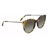 Lacoste L928S-214 moteriški akiniai nuo saulės Havana Brown Gradient 56mm
