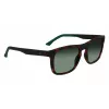 Lacoste L956S-230 vyriški akiniai nuo saulės Havana rudi stačiakampiai acetatas 55mm