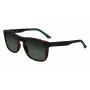 Lacoste L956S-230 vyriški akiniai nuo saulės Havana rudi stačiakampiai acetatas 55mm