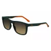 Lacoste L956S-301 Vyriški stačiakampiai akiniai nuo saulės, žalias acetato rėmelis, UV400