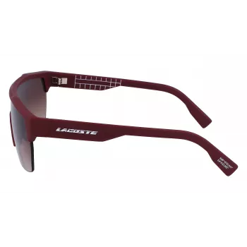 Lacoste L989S-603 Vyriški stačiakampiai akiniai nuo saulės Havana Green 62/19/135 mm