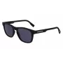Lacoste vyriški stačiakampiai akiniai nuo saulės L988S-2 - juodas rėmelis, pilki lęšiai, 54 mm
