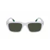 Lacoste vyriški stačiakampiai akiniai nuo saulės L6004S-970 juodi/pilki 55/19/145 mm