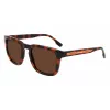 Lacoste vyriški stačiakampiai akiniai nuo saulės L951SRG-214 Havana acetatas žali polikarbonato lęšiai 52/22/145 mm