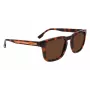 Lacoste vyriški stačiakampiai akiniai nuo saulės L951SRG-214 Havana acetatas žali polikarbonato lęšiai 52/22/145 mm