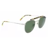 Lacoste vyriški akiniai nuo saulės L241S-045 tamsiai pilki stačiakampiai pilno rėmo acetatiniai UV400