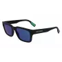 Lacoste vyriški akiniai nuo saulės L6004S 5519002 juodi/pilki 55/19/145 mm