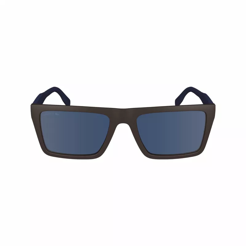 Lacoste vyriški akiniai nuo saulės L6009S-210 Havana Brown stačiakampiai 56/19/145 mm