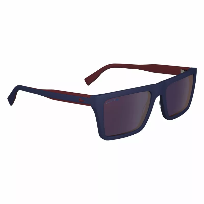 Lacoste vyriški akiniai nuo saulės L6009S-424 mėlynas rėmelis pilki gradientiniai lęšiai 56/19/145 mm