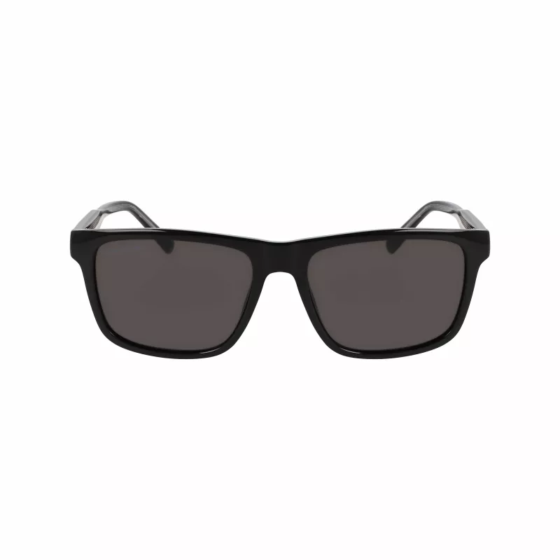 Lacoste vyriški akiniai nuo saulės L6025S-1 - stačiakampis acetatinis rėmelis - UV400 apsauga - 56/17/145 mm