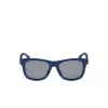 LACOSTE AKINIAI NUO SAULĖS L3651SRG-400 Unisex Matiniai Mėlyni Stačiakampiai Visas Rėmelis 48/17/130 mm