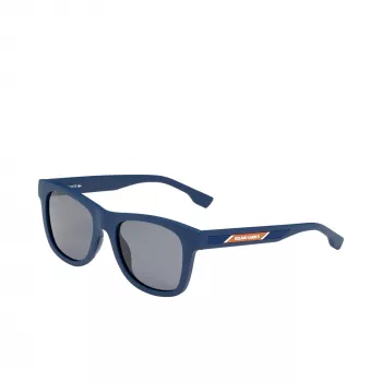 LACOSTE AKINIAI NUO SAULĖS L3651SRG-400 Unisex Matiniai Mėlyni Stačiakampiai Visas Rėmelis 48/17/130 mm
