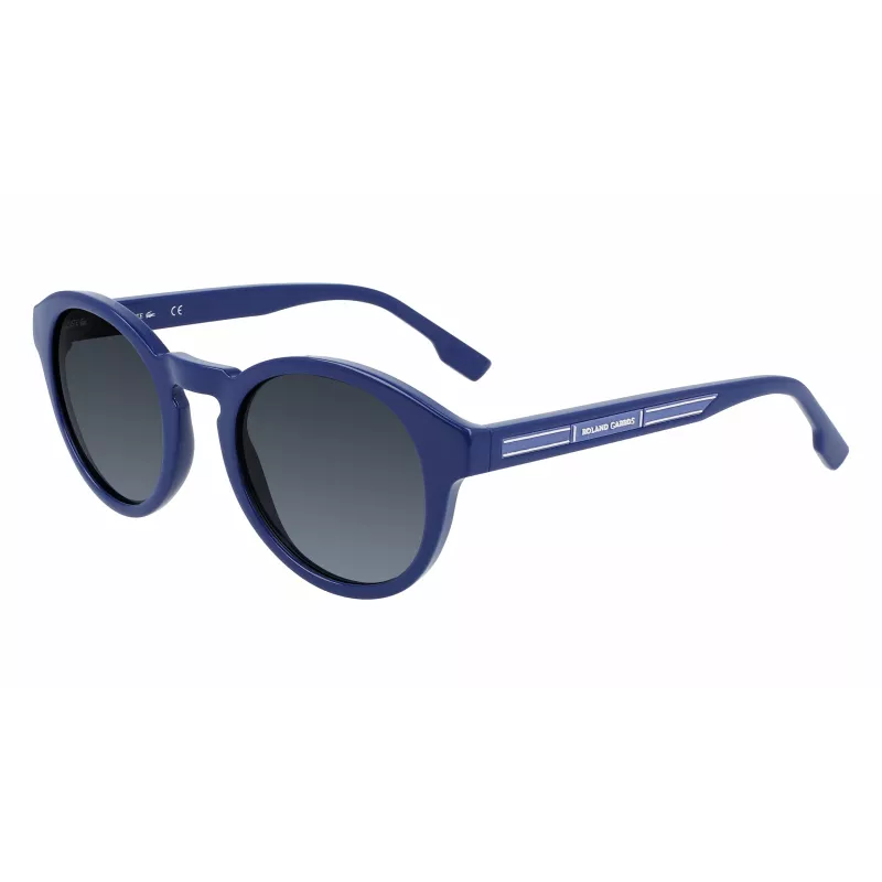 Lacoste moteriški akiniai nuo saulės L952SRG-424, matinis mėlynas rėmelis, pilki lęšiai, 50/23/145 mm