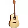 Lag GLA Tramontane 70 DC Dreadnought Cutaway akustinė elektrinė gitara - natūrali