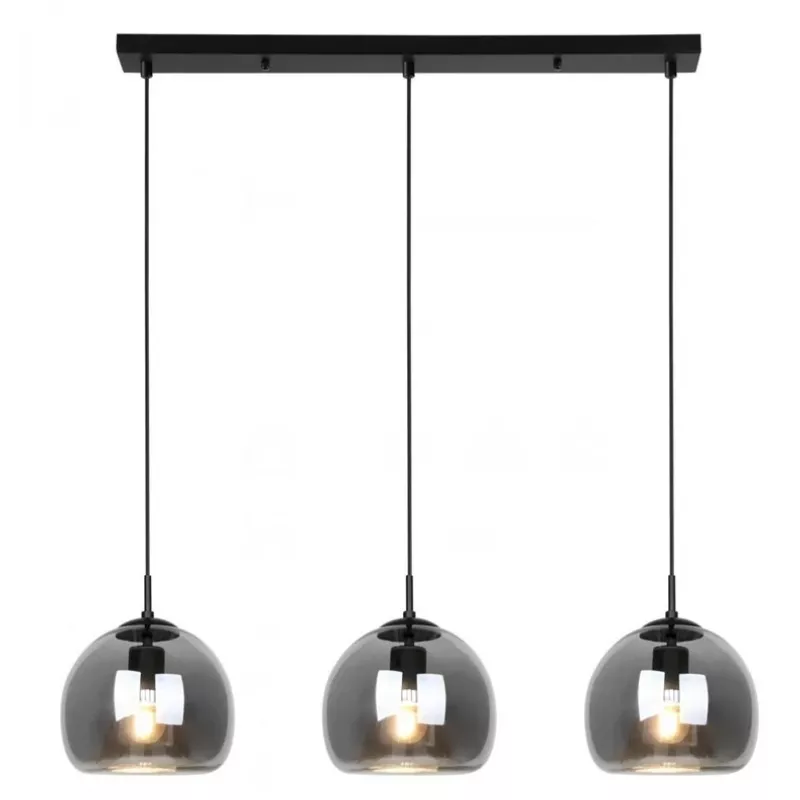 LAMP PENDANT RITA 3XE27 Black
