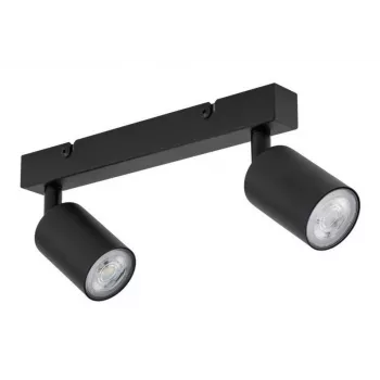 Lamp Spot Light Top GU10 2x10W Black