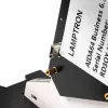 Lamptron vertikalus GPU laikiklis su ekranu – juodas