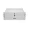 LANBERG 19 inch 4U Shelf 360mm Grey (4U/483x360mm, Load Capacity up to 90kg, 4-Point Mounting)