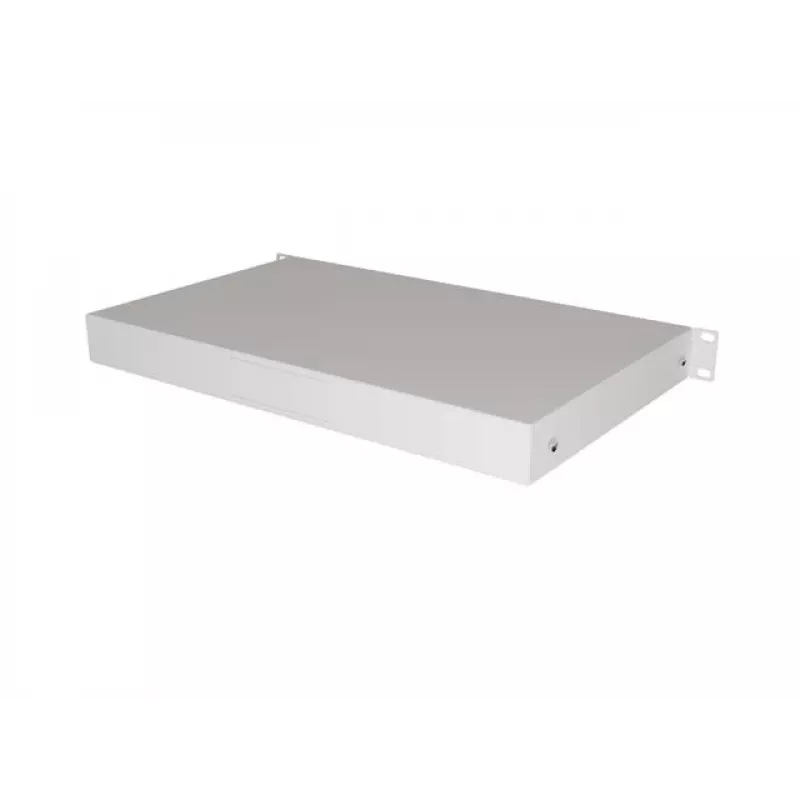 LANBERG 1U 19 colių ištraukiamas stalčius, 270 mm gylis, pilkas (30 kg talpa)