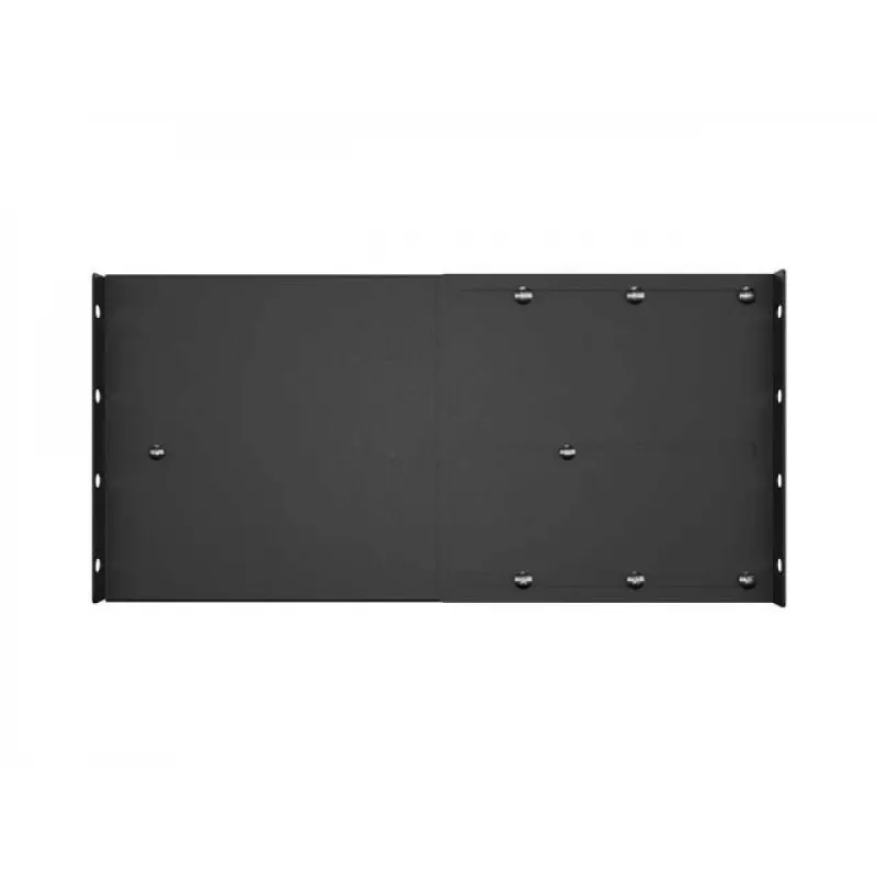 LANBERG 4U 19 colių fiksuota lentyna 360mm juoda 90kg keliamoji galia