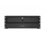 LANBERG 4U 19 colių fiksuota lentyna 360mm juoda 90kg keliamoji galia