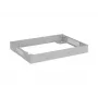 LANBERG CK01-68-S pilkas pjedestalas 600x800 mm stovimiems spintoms, 100 mm aukštis