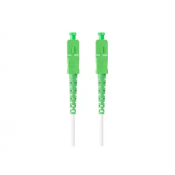 LANBERG FO-SASA-SS31-0150-WH 15m Single-Mode SC/APC į SC/APC Simplex Fiber Patch Cable, LSZH, G.657.B3, 3.0mm, White