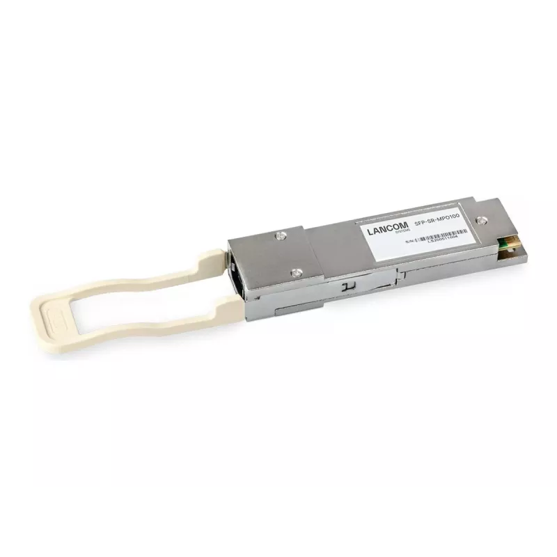 LANCOM QSFP28 100GbE 100GBase-SR4 siųstuvas-imtuvas, MPO-12 daugiamodis, 850nm, 100m, pakuotė po 10 vnt.