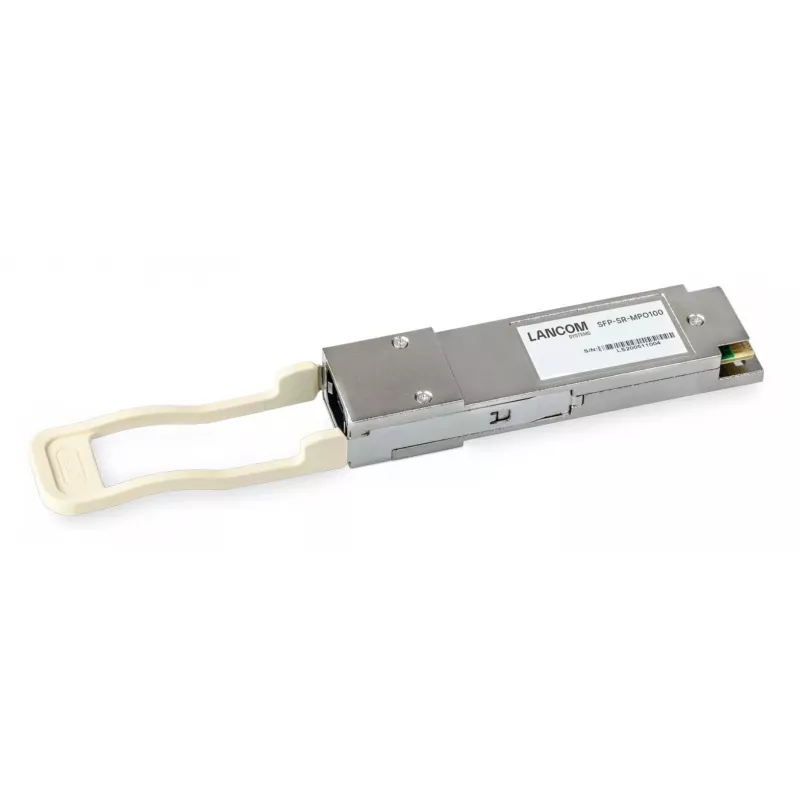 LANCOM QSFP28 100GbE 100GBase-SR4 siųstuvas-imtuvas, MPO-12 daugiamodis, 850nm, 100m, pakuotė po 10 vnt.