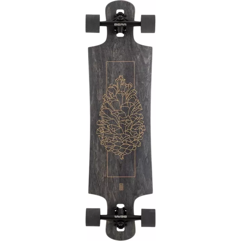Landyachtz Drop Hammer Complete Longboard 36.5 inch Skate or Dye