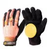 Landyachtz Slide Gloves M - Nusileidimo riedlenčių pirštinės su UHMW-PE trinkelėmis, juodos