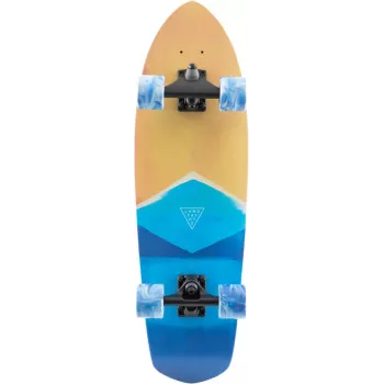 Landyachtz Surfskate 29.6 inch Pocket Knife Black Complete Skateboard