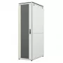 LANVIEW 19 colių 42U spintos stovas 600 x 600 mm, šviesiai pilkas (RAL 7035), stiklinės durys, 800 kg keliamoji galia