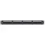 LANVIEW LPP110 1U 24 prievadų Cat5e RJ-45 neekranuota komutacinė plokštė (Krone IDC)