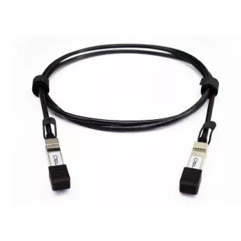LANVIEW MO-SP10TW1 SFP+ į SFP+ tiesioginio prijungimo varinis kabelis, 10GbE, 1m pasyvus twinax, juodas (suderinamas su Allied Telesis SP10TW1)